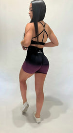 Load image into Gallery viewer, Purple Ombré Shorts