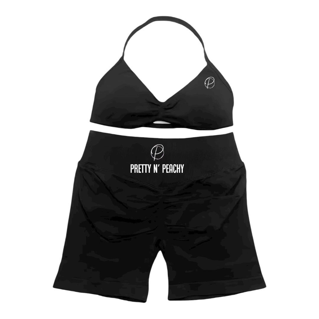 Black Sculpt Shorts ••PRE-ORDER••