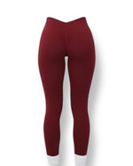 Load image into Gallery viewer, Vortex Red Wine Leggings ••PRE-ORDER••
